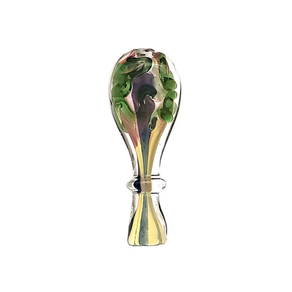 Wholesale frit chillum glass balloon