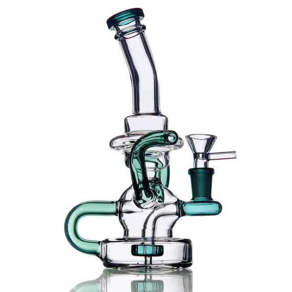 8" Glass Dab rig WPYX-02