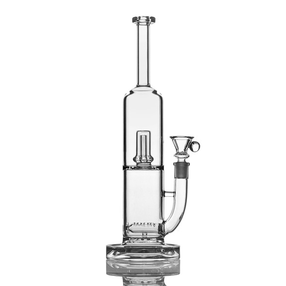 12" 65mm Straight Shower Inline Perc Water Pipe