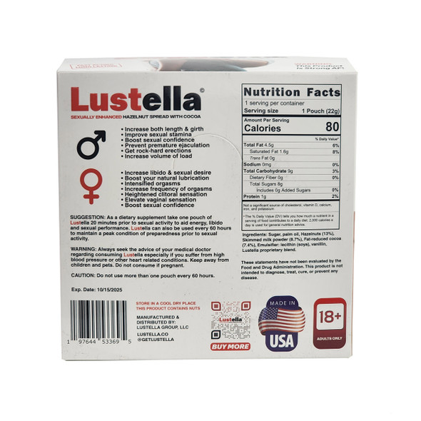 Wholesale Lustella Hazlenut Spread with Cocoa