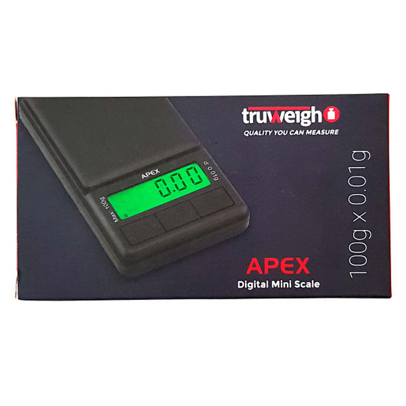 Truweigh Apex Digital Mini Scale 100g x 0.01g