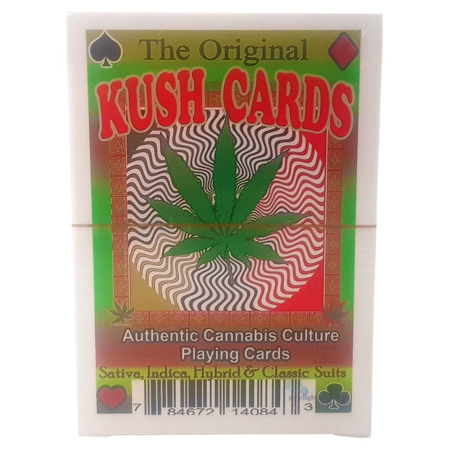 The Original Kush Cards Authentic Cannabis Culture Playing Cards