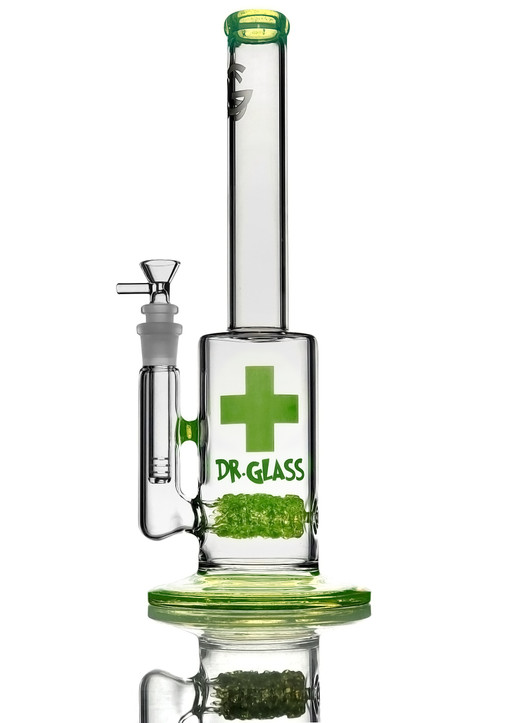 Dr. Glass 16" Water Pipe Rig with Rock Perc