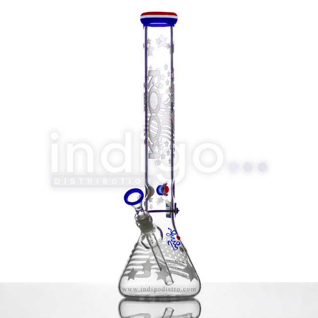 ROOR Strain LIMITED EDITION 18" Beaker Water Pipe - Presidential OG