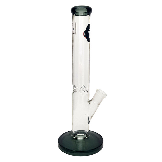 Titan 12" 38mm Straight Water Pipe (smoke black)