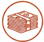Stack of cash icon