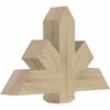 15/12 Pitch Kennewick Rough Sawn Timber Gable Bracket GBW036X23X0606KEN00RDF