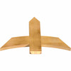 16/12 Pitch Bellingham Rough Sawn Timber Gable Bracket GBW036X24X0206BEL00RWR