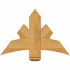 16/12 Pitch Davenport Rough Sawn Timber Gable Bracket GBW036X24X0206DAV00RWR