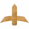 16/12 Pitch Bellingham Rough Sawn Timber Gable Bracket GBW036X24X0406BEL00RWR