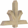 16/12 Pitch Redmond Rough Sawn Timber Gable Bracket GBW036X24X0404RED00RDF