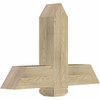 16/12 Pitch Eugene Rough Sawn Timber Gable Bracket GBW036X24X0606EUG00RDF