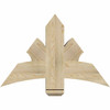 16/12 Pitch Davenport Rough Sawn Timber Gable Bracket GBW036X24X0606DAV00RDF