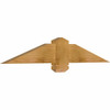 4/12 Pitch Eugene Rough Sawn Timber Gable Bracket GBW048X08X0206EUG00RWR