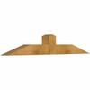 4/12 Pitch Portland Rough Sawn Timber Gable Bracket GBW048X08X0404POR00RWR