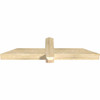 6/12 Pitch Eugene Rough Sawn Timber Gable Bracket GBW048X12X0404EUG00RDF