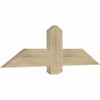 7/12 Pitch Eugene Rough Sawn Timber Gable Bracket GBW048X14X0206EUG00RDF