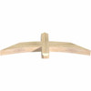 7/12 Pitch Bellingham Rough Sawn Timber Gable Bracket GBW048X14X0404BEL00RDF