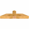 7/12 Pitch Portland Rough Sawn Timber Gable Bracket GBW048X14X0606POR00RWR