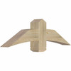 7/12 Pitch Bellingham Rough Sawn Timber Gable Bracket GBW048X14X0606BEL00RDF