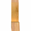 8/12 Pitch Portland Rough Sawn Timber Gable Bracket GBW048X16X0404POR00RWR