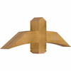 8/12 Pitch Bellingham Rough Sawn Timber Gable Bracket GBW048X16X0606BEL00RWR