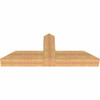 9/12 Pitch Portland Smooth Timber Gable Bracket GBW048X18X0606POR00SWR