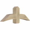 9/12 Pitch Bellingham Rough Sawn Timber Gable Bracket GBW048X18X0606BEL00RDF