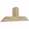 9/12 Pitch Portland Rough Sawn Timber Gable Bracket GBW048X18X0606POR00RDF