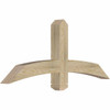 10/12 Pitch Bellingham Rough Sawn Timber Gable Bracket GBW048X20X0404BEL00RDF