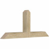 10/12 Pitch Portland Rough Sawn Timber Gable Bracket GBW048X20X0404POR00RDF