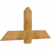 11/12 Pitch Eugene Rough Sawn Timber Gable Bracket GBW048X22X0206EUG00RWR