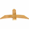 12/12 Pitch Bellingham Rough Sawn Timber Gable Bracket GBW048X24X0206BEL00RWR