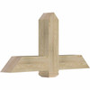 12/12 Pitch Eugene Rough Sawn Timber Gable Bracket GBW048X24X0606EUG00RDF