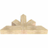 12/12 Pitch Richland Rough Sawn Timber Gable Bracket GBW048X24X0606RIC00RDF