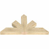 13/12 Pitch Saratoga Rough Sawn Timber Gable Bracket GBW048X26X0406SAR00RDF