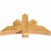 13/12 Pitch Alberta Rough Sawn Timber Gable Bracket GBW048X26X0606ALB00RWR