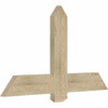 14/12 Pitch Eugene Rough Sawn Timber Gable Bracket GBW048X28X0206EUG00RDF