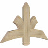 14/12 Pitch Davenport Rough Sawn Timber Gable Bracket GBW048X28X0206DAV00RDF