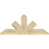 14/12 Pitch Saratoga Rough Sawn Timber Gable Bracket GBW048X28X0206SAR00RDF