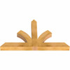 14/12 Pitch Richland Rough Sawn Timber Gable Bracket GBW048X28X0404RIC00RWR