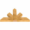 14/12 Pitch Saratoga Rough Sawn Timber Gable Bracket GBW048X28X0406SAR00RWR