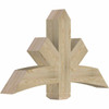 14/12 Pitch Alberta Rough Sawn Timber Gable Bracket GBW048X28X0606ALB00RDF