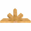 15/12 Pitch Saratoga Rough Sawn Timber Gable Bracket GBW048X30X0406SAR00RWR