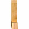 15/12 Pitch Portland Rough Sawn Timber Gable Bracket GBW048X30X0606POR00RWR