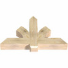 15/12 Pitch Redmond Rough Sawn Timber Gable Bracket GBW048X30X0606RED00RDF