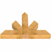 16/12 Pitch Saratoga Rough Sawn Timber Gable Bracket GBW048X32X0606SAR00RWR