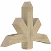 16/12 Pitch Alberta Rough Sawn Timber Gable Bracket GBW048X32X0606ALB00RDF