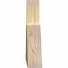 4/12 Pitch Portland Rough Sawn Timber Gable Bracket GBW060X10X0206POR00RDF