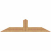 6/12 Pitch Portland Smooth Timber Gable Bracket GBW060X15X0206POR00SWR